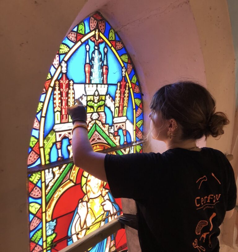 Restauration de vitraux - Chappes